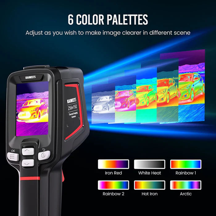 Kti-W02 ir thermal imager with 6 color palettes