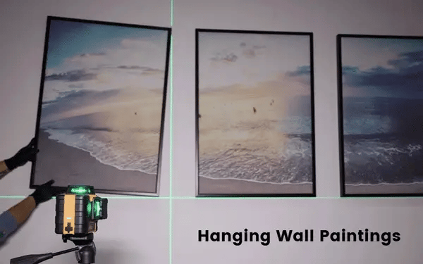 KT360A laser level for hanging photos