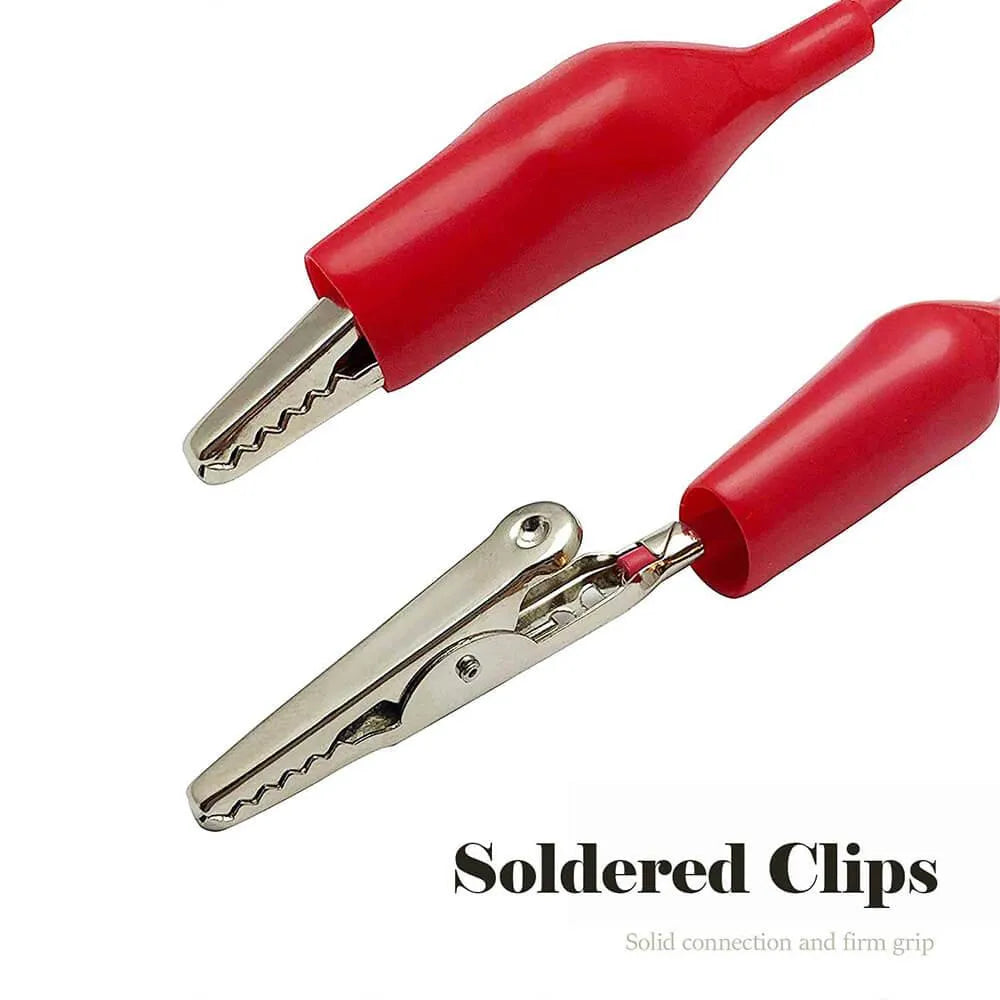 Alligator Clips with Test Leads Kit