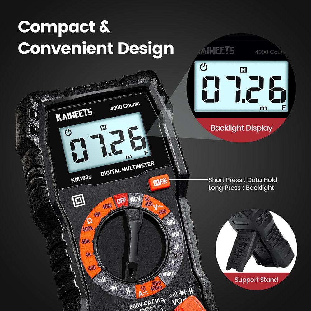 KAIWEETS KM100S Digital Multimeter - Kaiweets