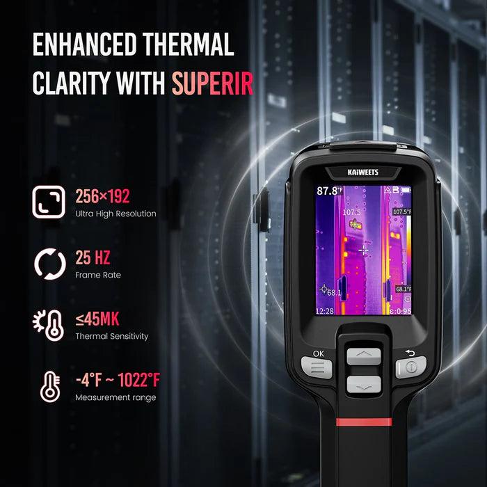 KAIWEETS KTI-W02 256*192 Thermal Imaging Camera - Kaiweets