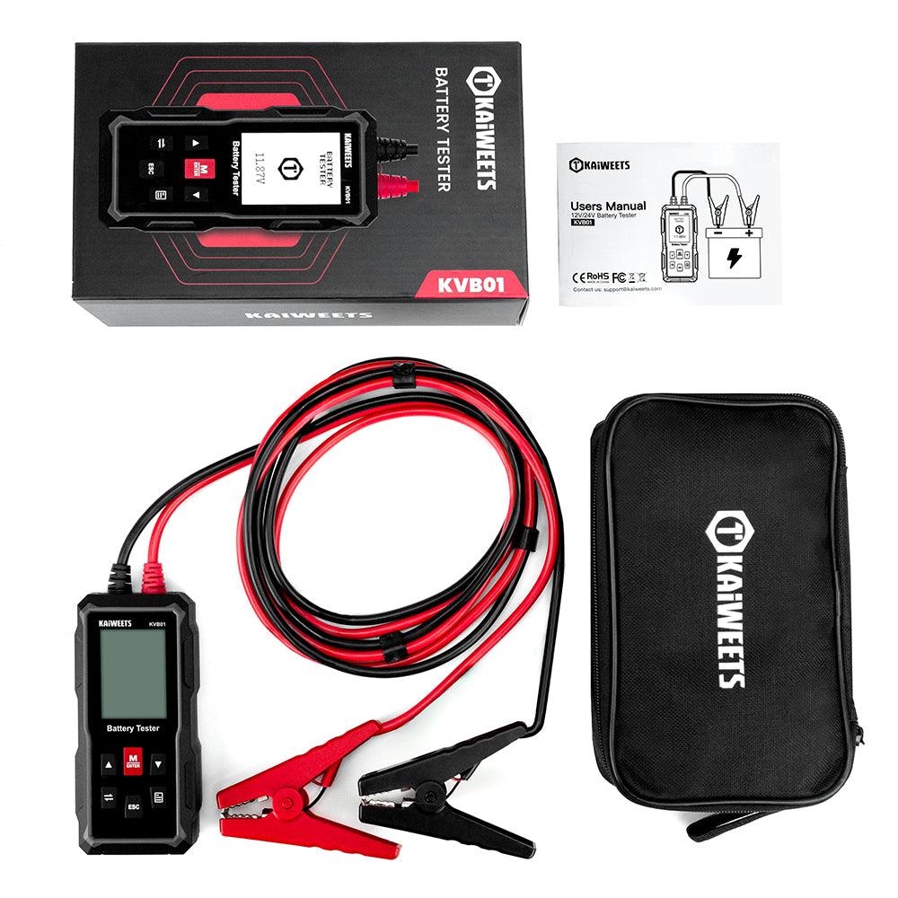 KAIWEETS KVB01 12V24V Car Battery Tester - Kaiweets