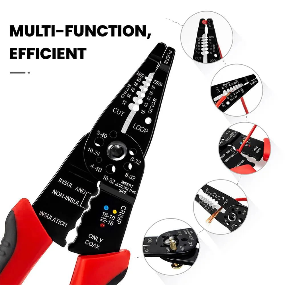 TureClos Mini Wire Stripper Pliers Decrustation Alicates Cutters Cable  Tools Cuter Cable Tool Cutter Cutting Pliers 