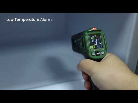 Digital Infrared Thermometer Color LCD Heat Temperature Temp Gun